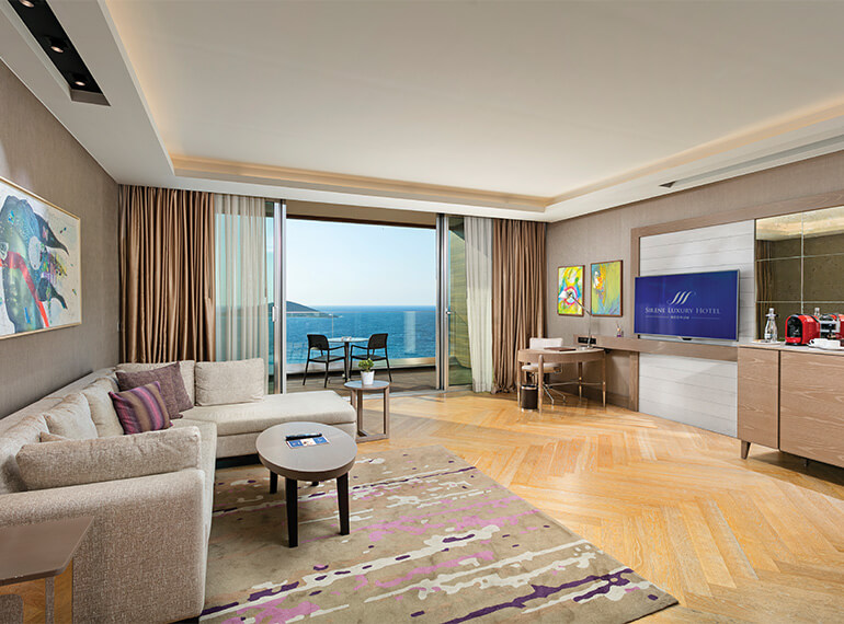 Sirene Bodrum Hotel Presidential Suite Detail Tablet